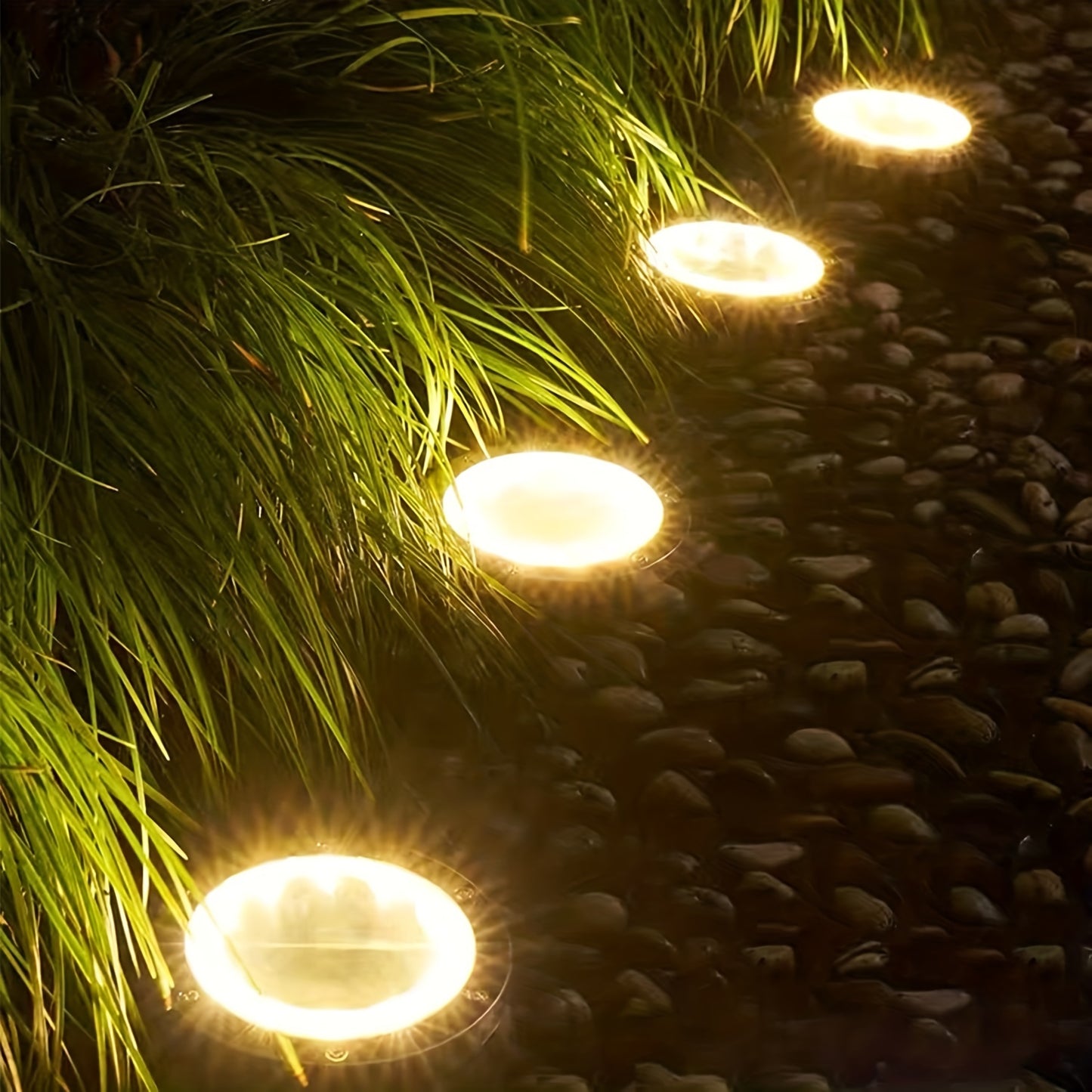 Ground Glow - Solar powered LED ground Lights