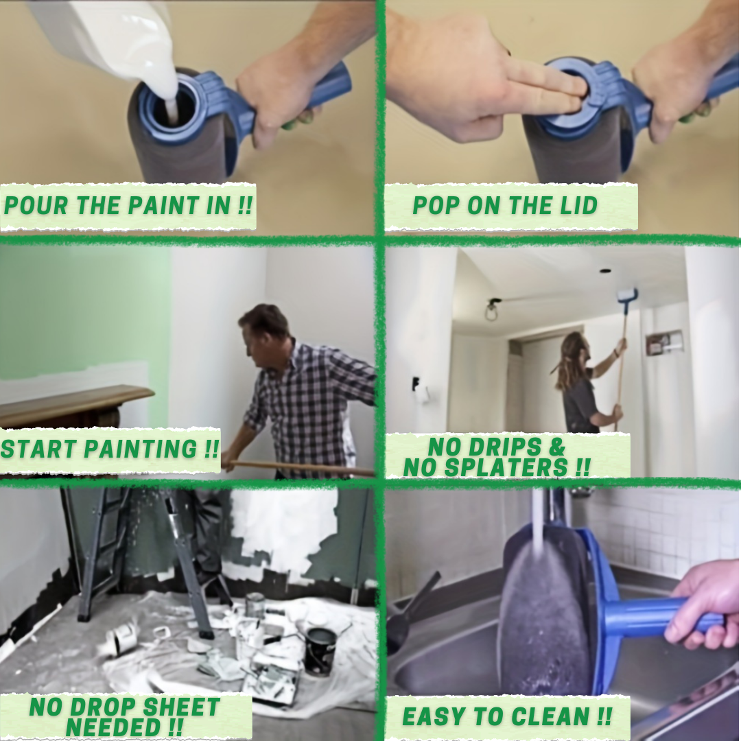 No-Drip Paint Roller